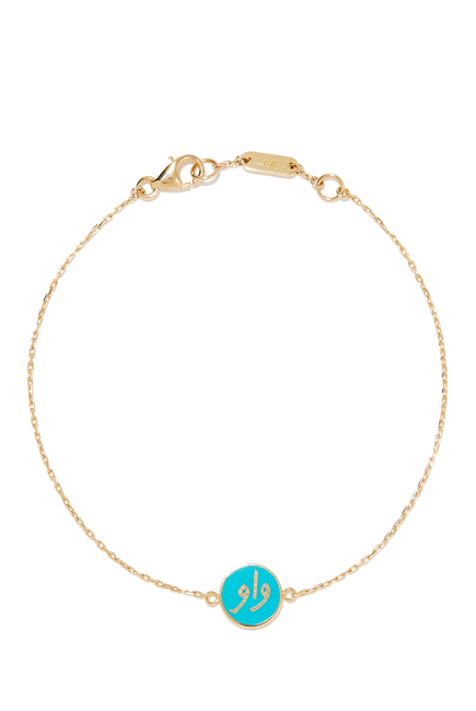 Chain Wow Bracelet, 18k Yellow Gold
